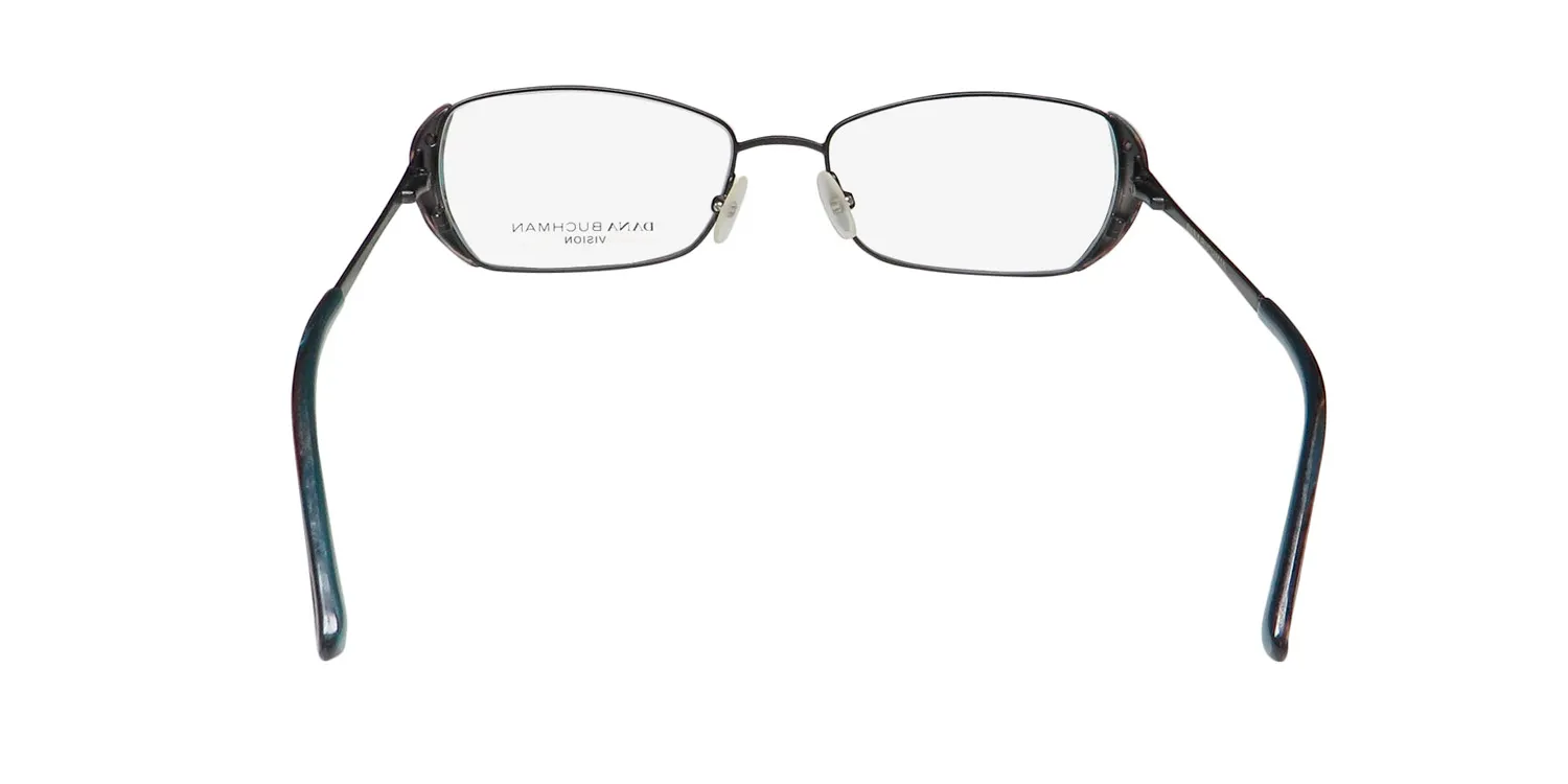 Dana Buchman Simona bk Eyeglasses Black 52mm 5