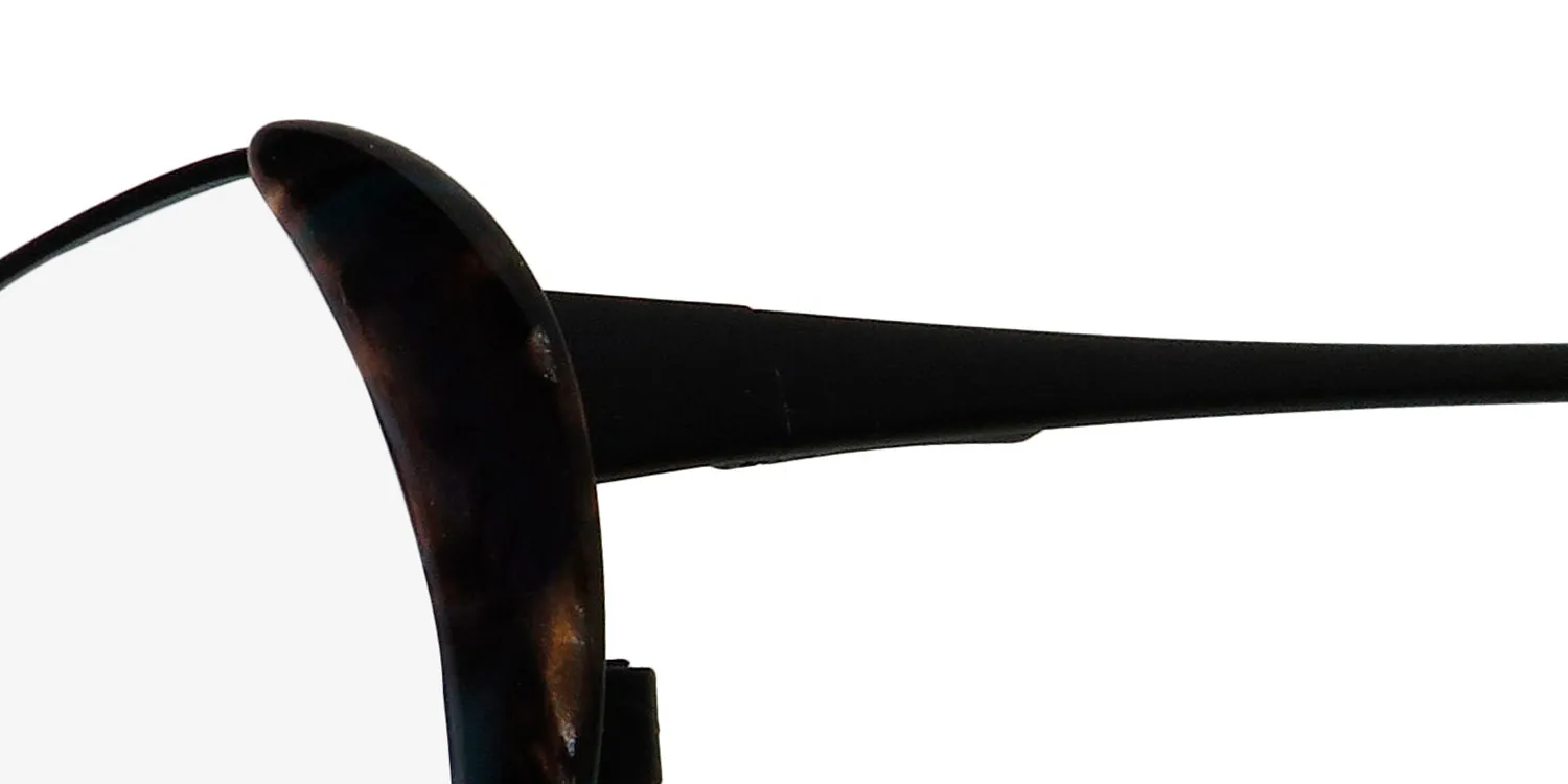 Dana Buchman Simona bk Eyeglasses Black 52mm 6