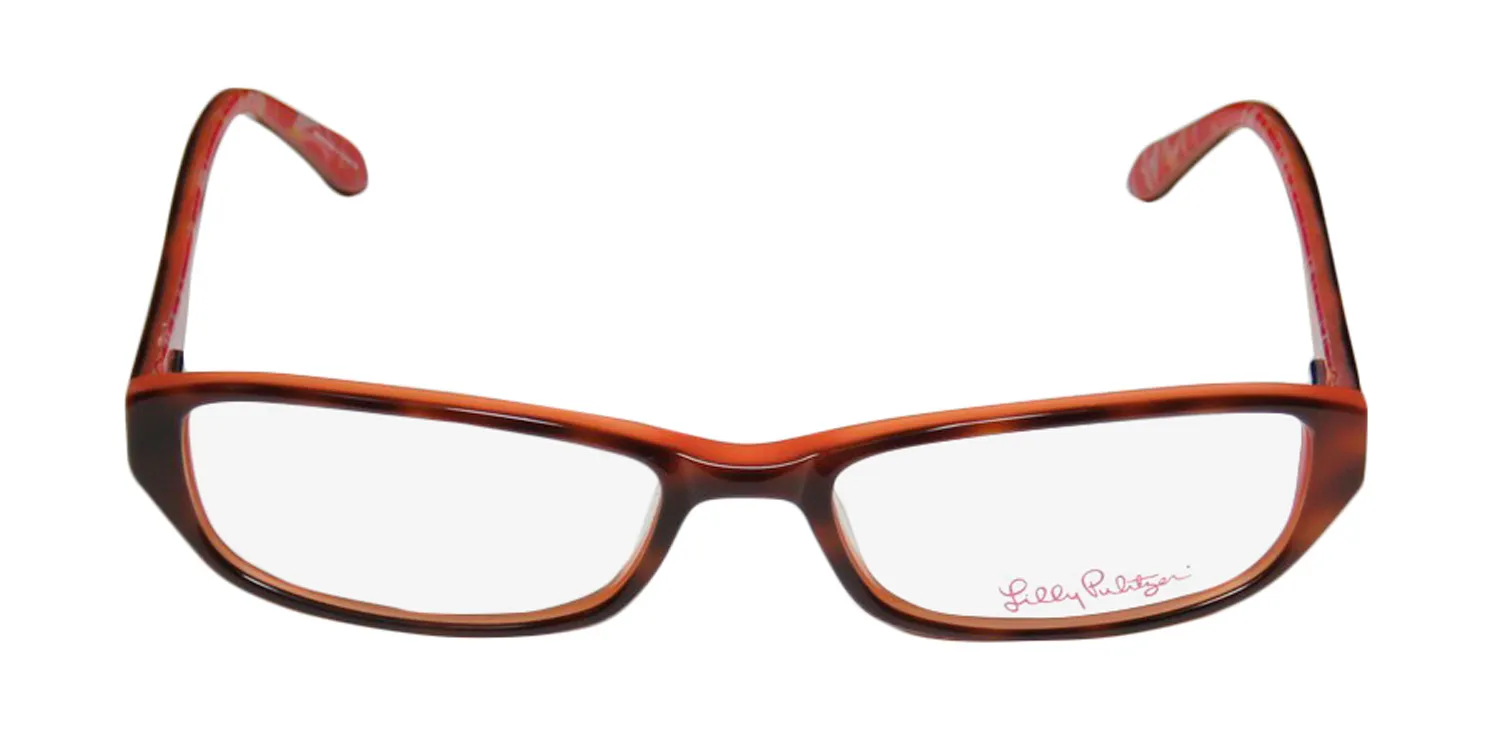 Lilly Pulitzer Ricci hv Eyeglasses Havana 50mm 3