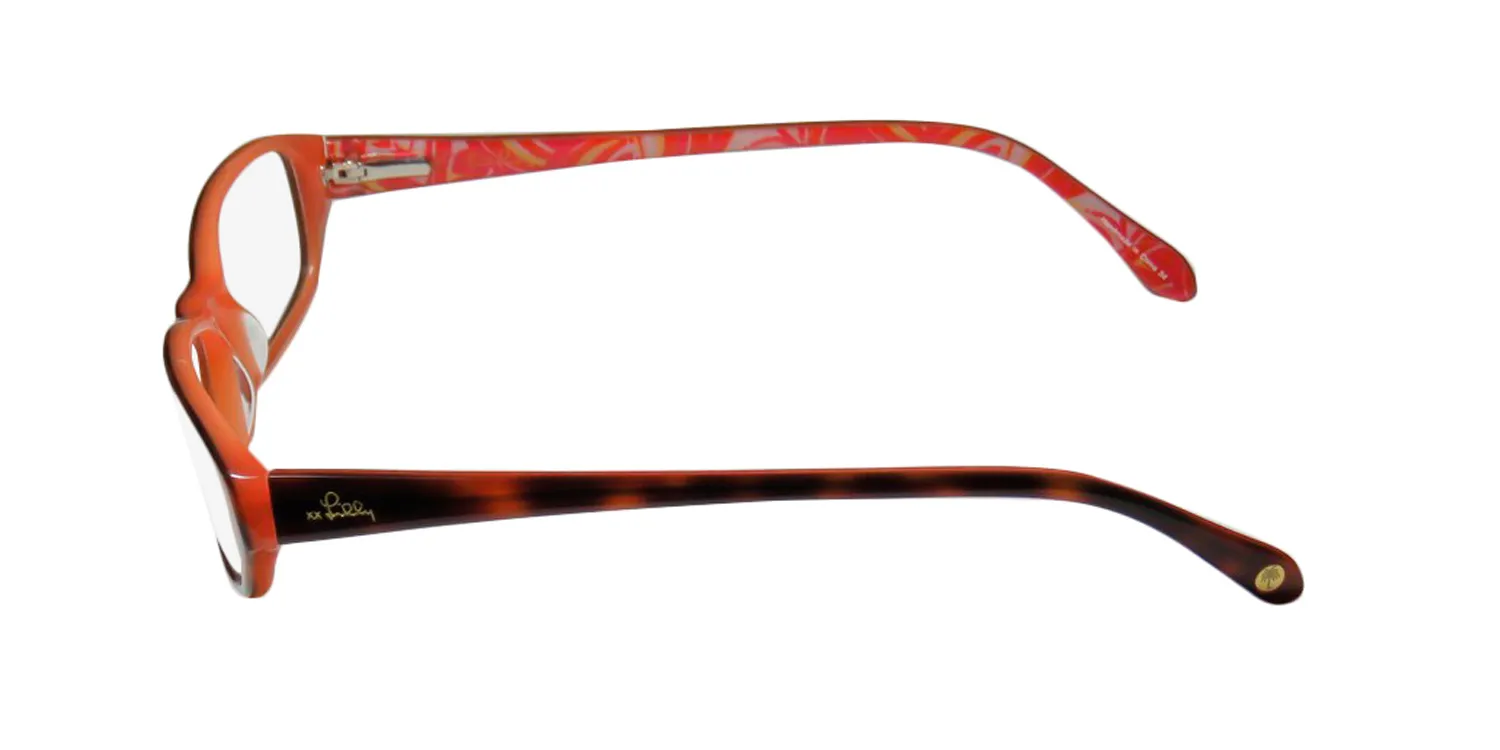 Lilly Pulitzer Ricci hv Eyeglasses Havana 50mm 4