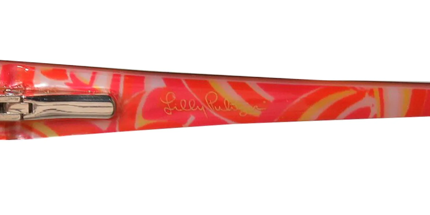 Lilly Pulitzer Ricci hv Eyeglasses Havana 50mm 7