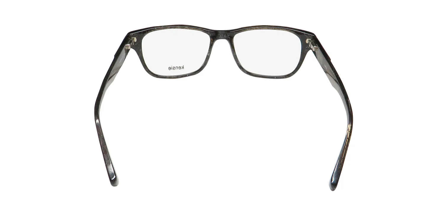Kensie Feather bk Eyeglasses Black 50mm 5