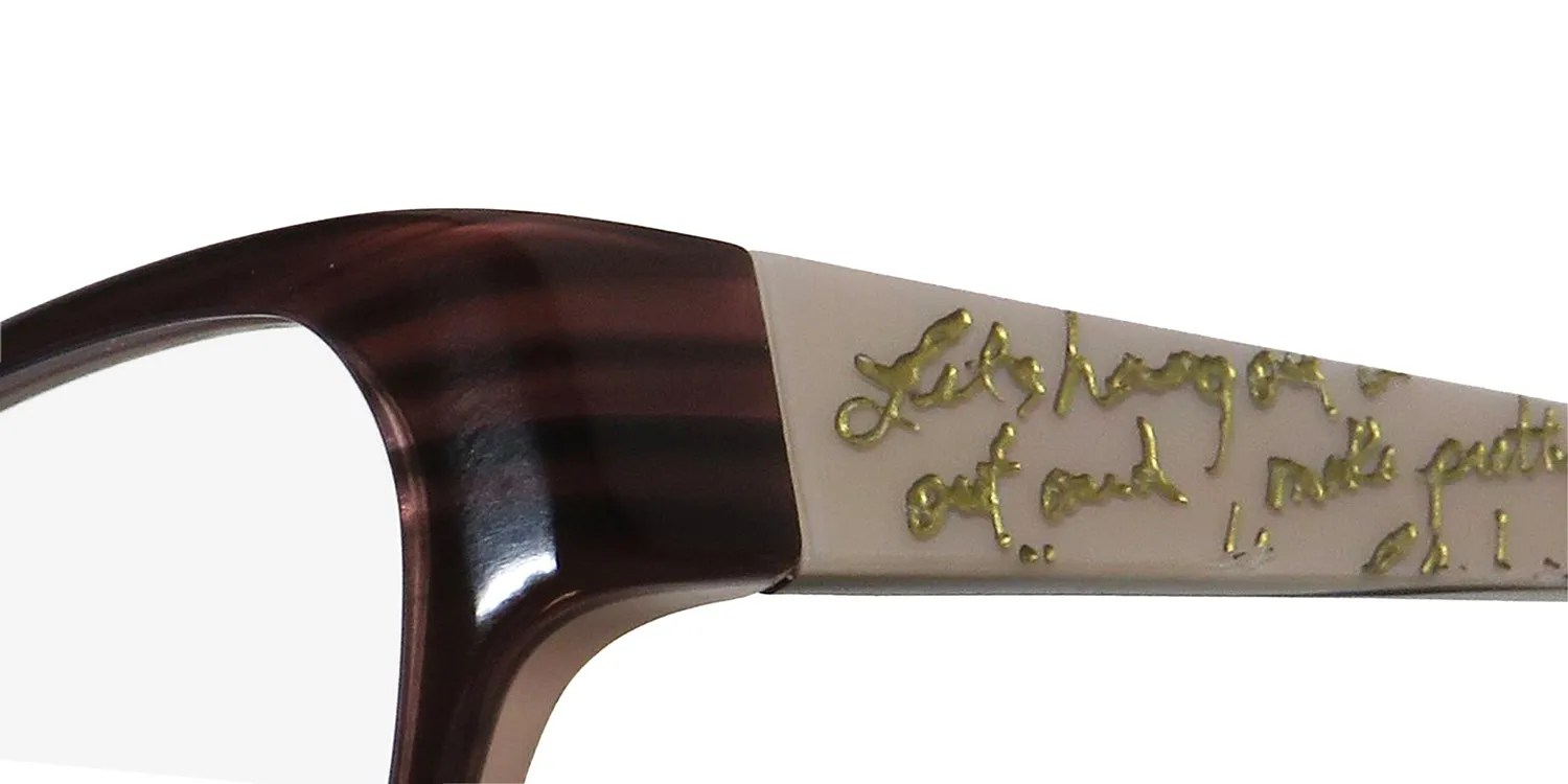 Kensie Rose rw Eyeglasses Rosewood 50mm 6