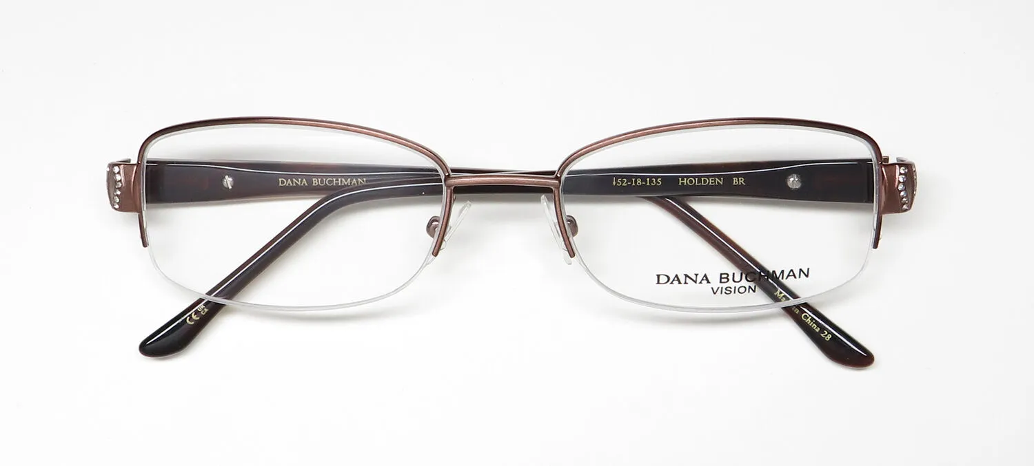 Dana Buchman Holden br Eyeglasses Brown 52mm 2