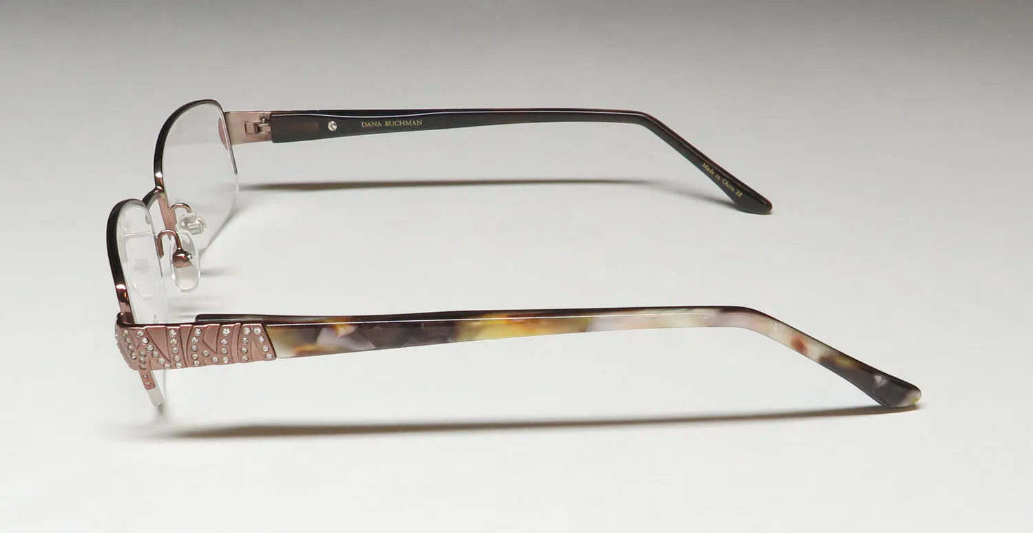 Dana Buchman Holden br Eyeglasses Brown 52mm 4