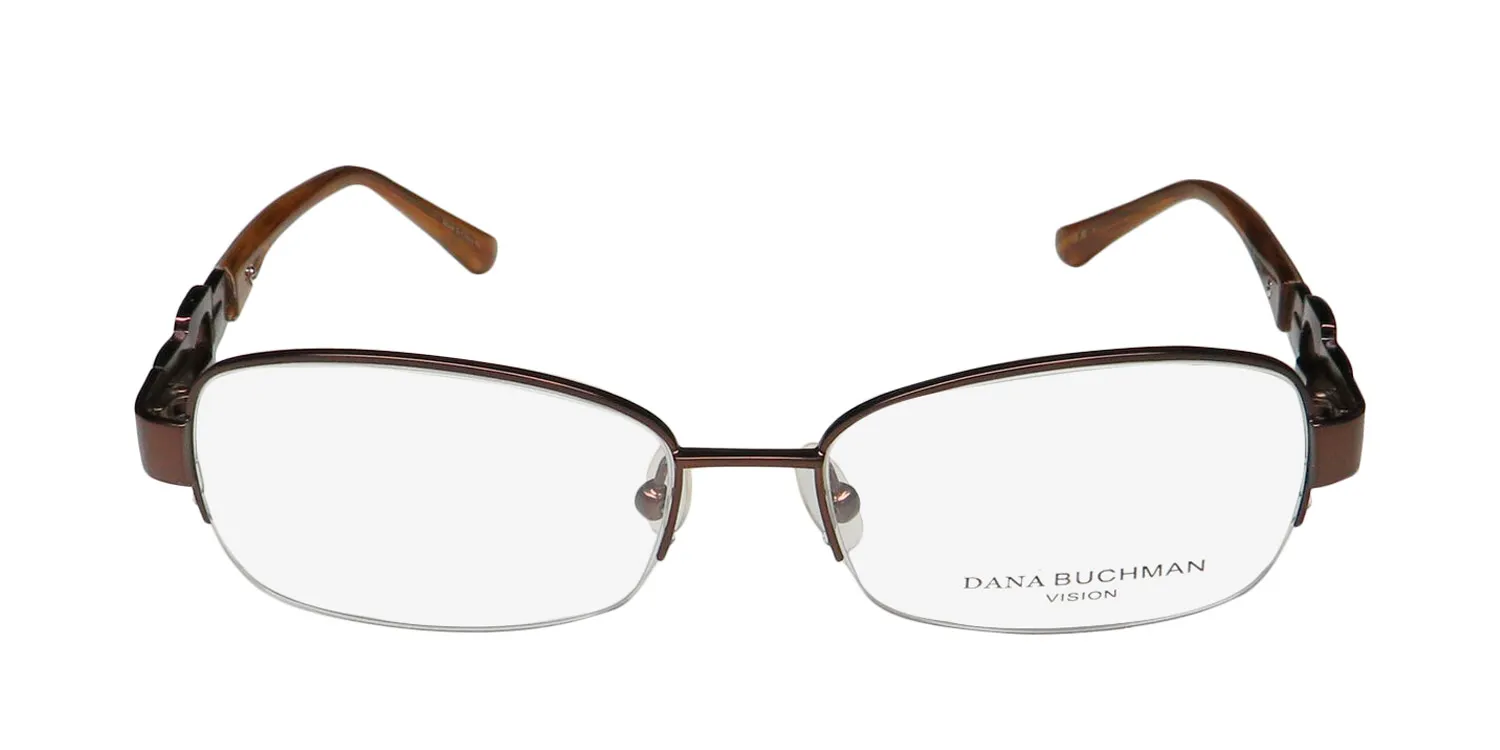Dana Buchman Reva br Eyeglasses Brown 49mm 3