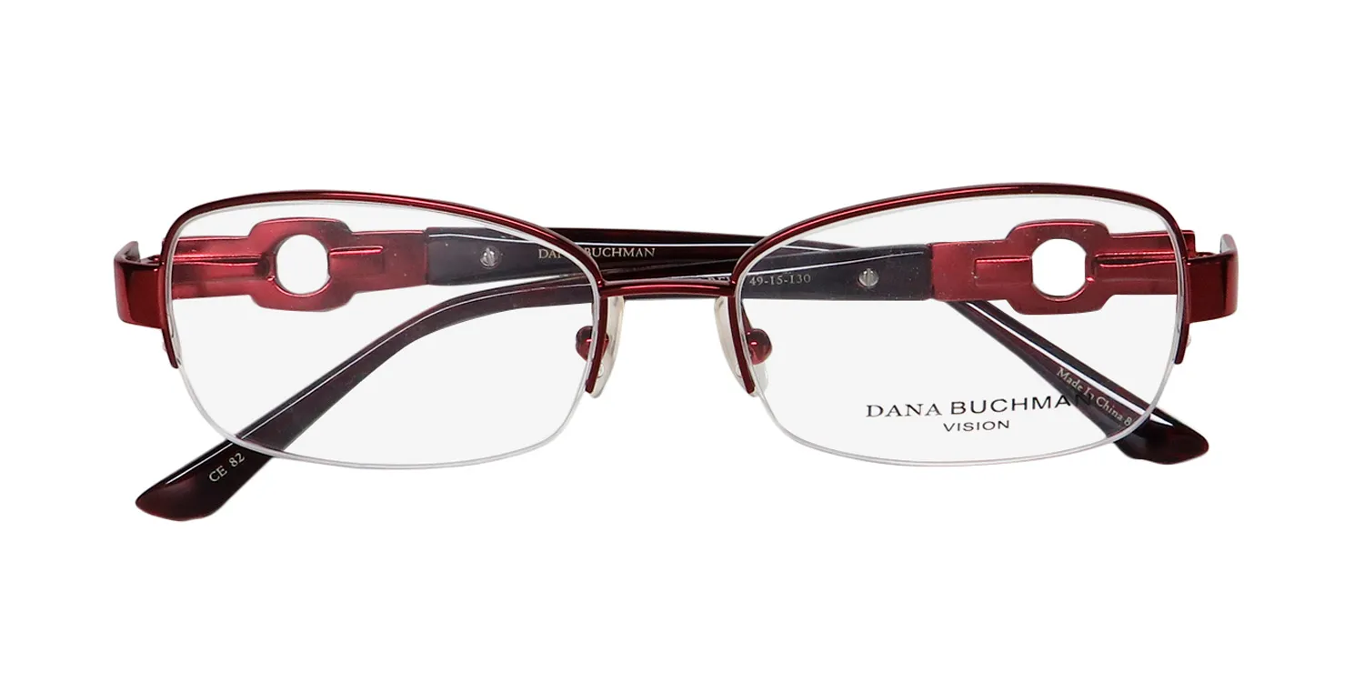 Dana Buchman Reva cs Eyeglasses Crimson 49mm 2