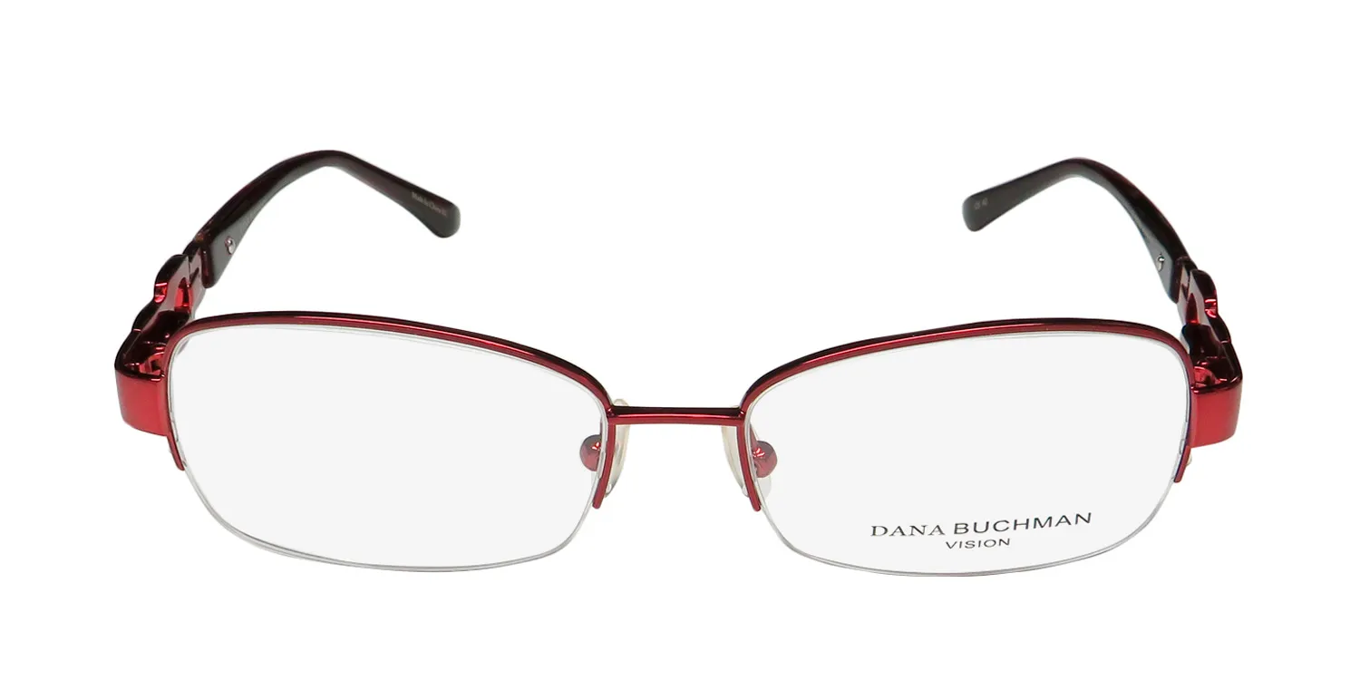 Dana Buchman Reva cs Eyeglasses Crimson 49mm 3