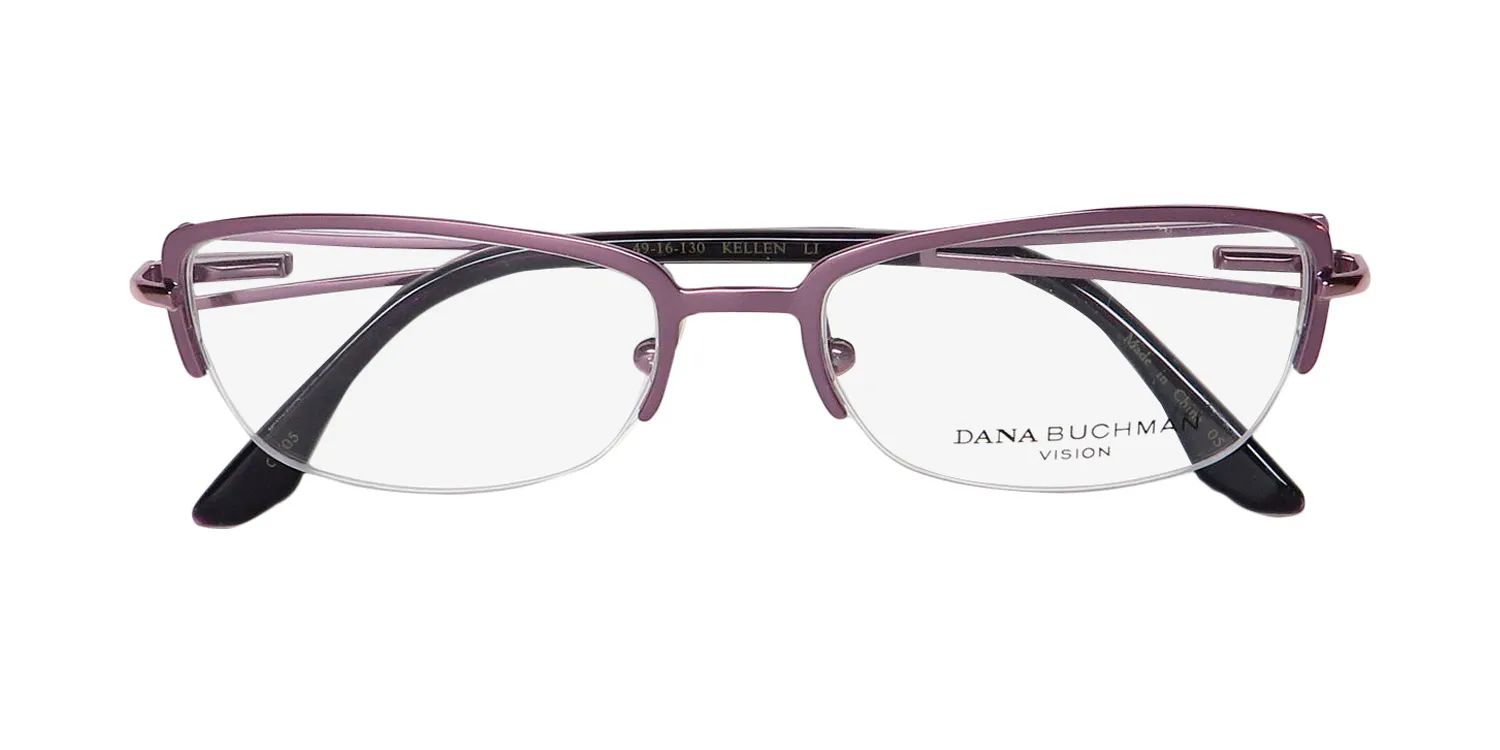 Dana Buchman Kellen li Eyeglasses Lilac 49mm 2