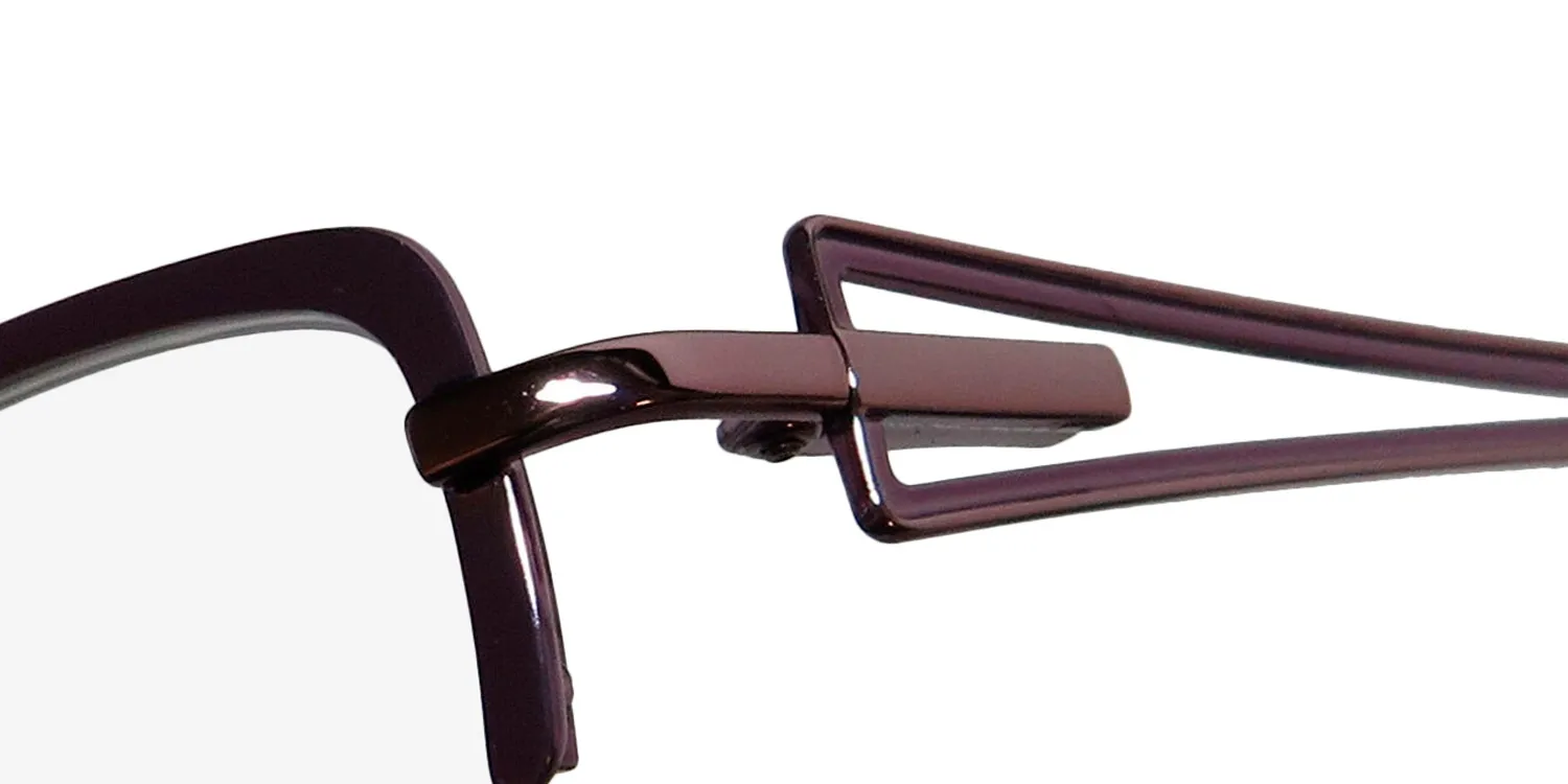 Dana Buchman Kellen li Eyeglasses Lilac 49mm 6