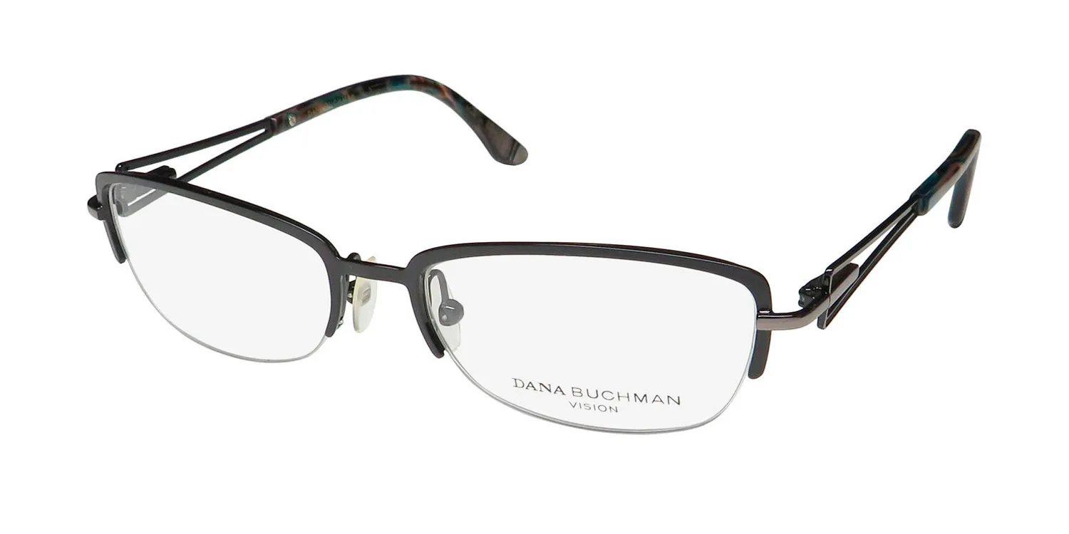 Dana Buchman Kellen bk Eyeglasses Black 49mm