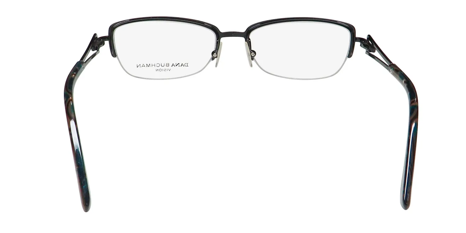 Dana Buchman Kellen bk Eyeglasses Black 49mm 5