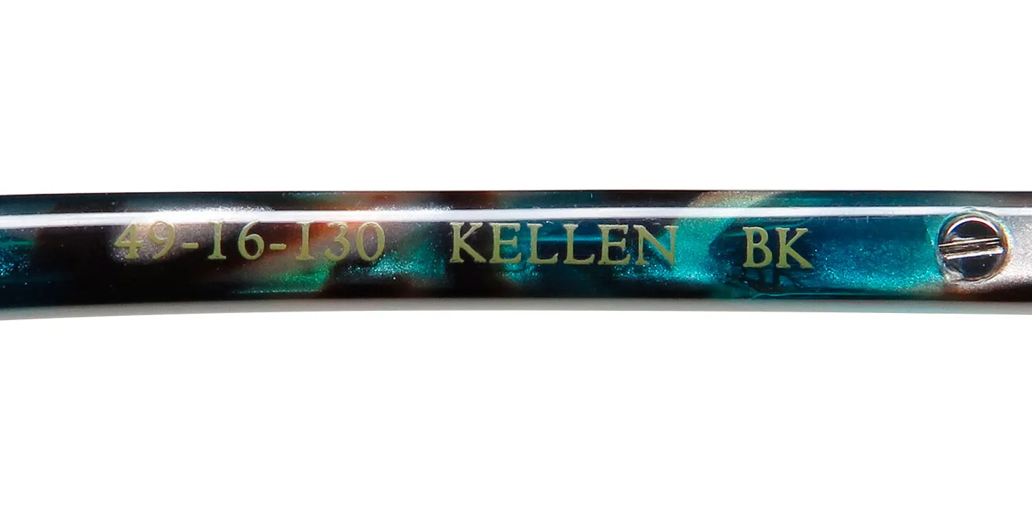 Dana Buchman Kellen bk Eyeglasses Black 49mm 8