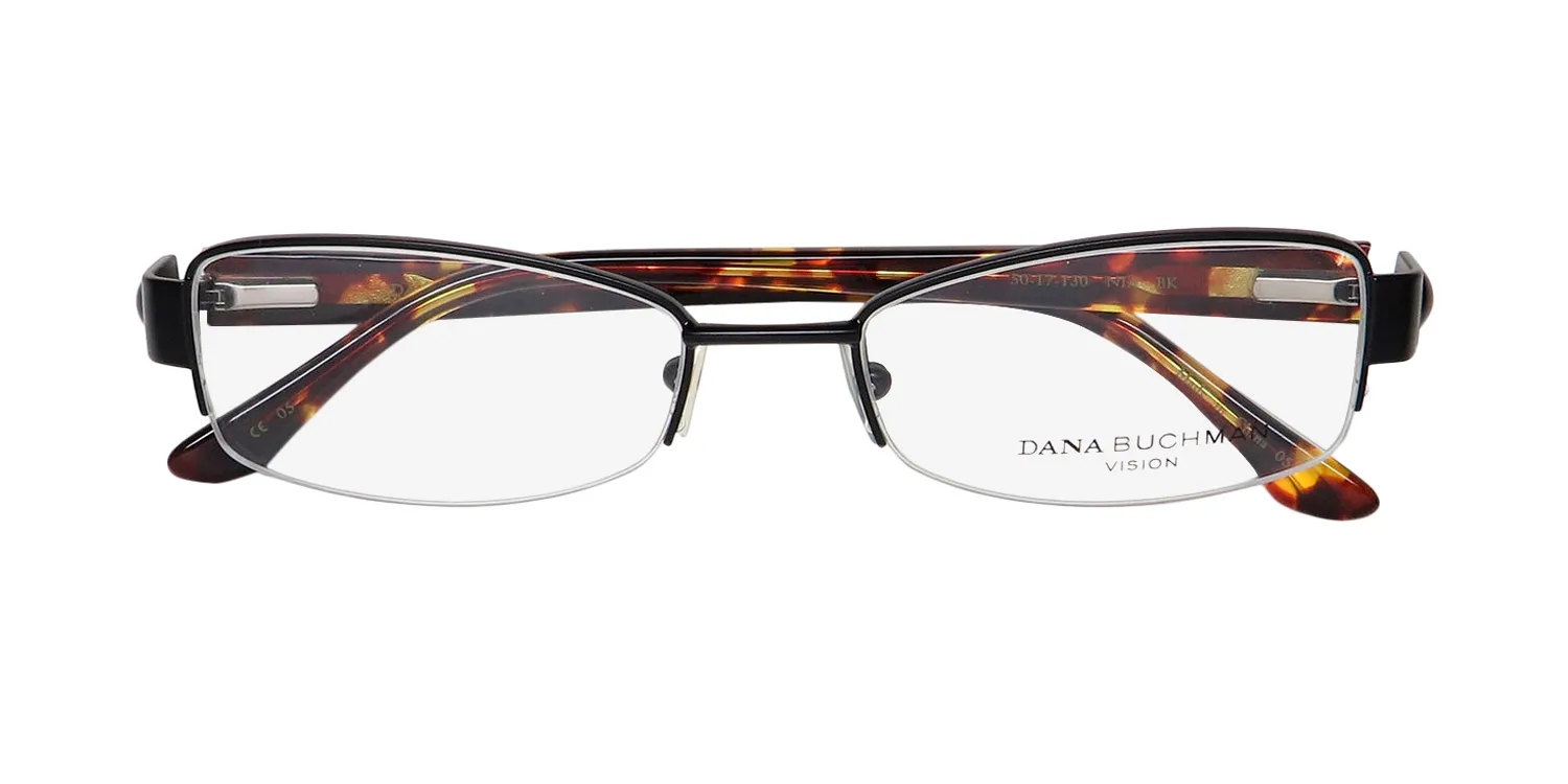 Dana Buchman Nia bk Eyeglasses Black 50mm 2