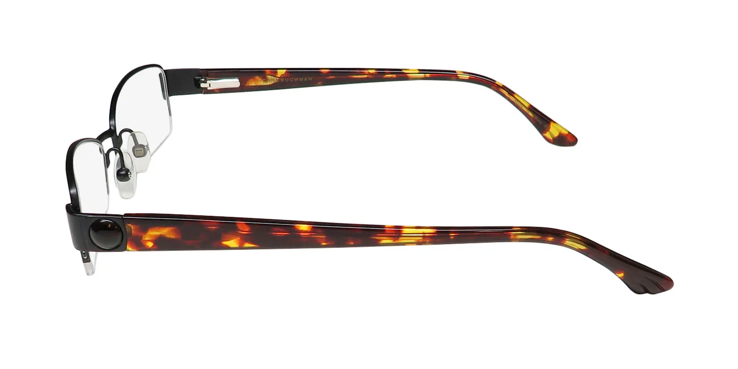 Dana Buchman Nia bk Eyeglasses Black 50mm 4