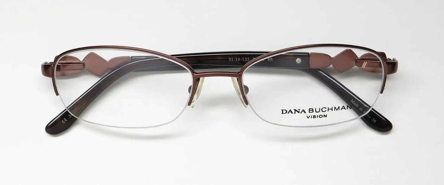 Dana Buchman Kadin br Eyeglasses Brown 51mm 2