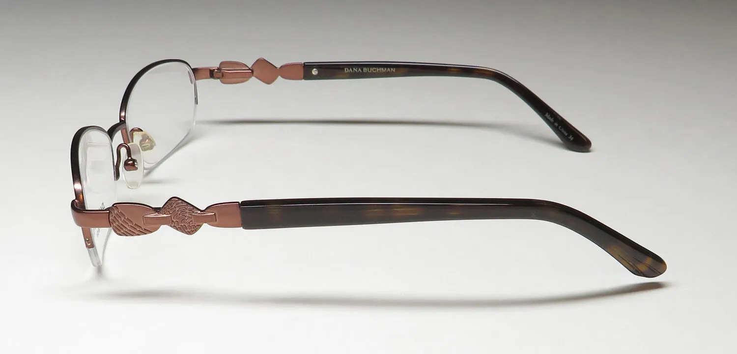 Dana Buchman Kadin br Eyeglasses Brown 51mm 4