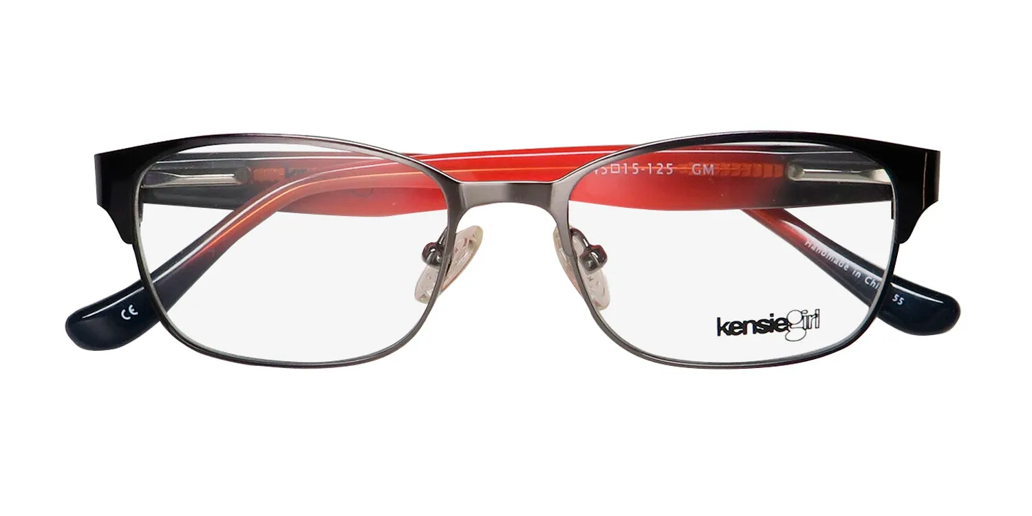 Kensie Amazing gm Eyeglasses Gunmetal 45mm 2