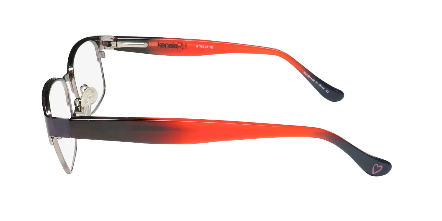Kensie Amazing gm Eyeglasses Gunmetal 45mm 4