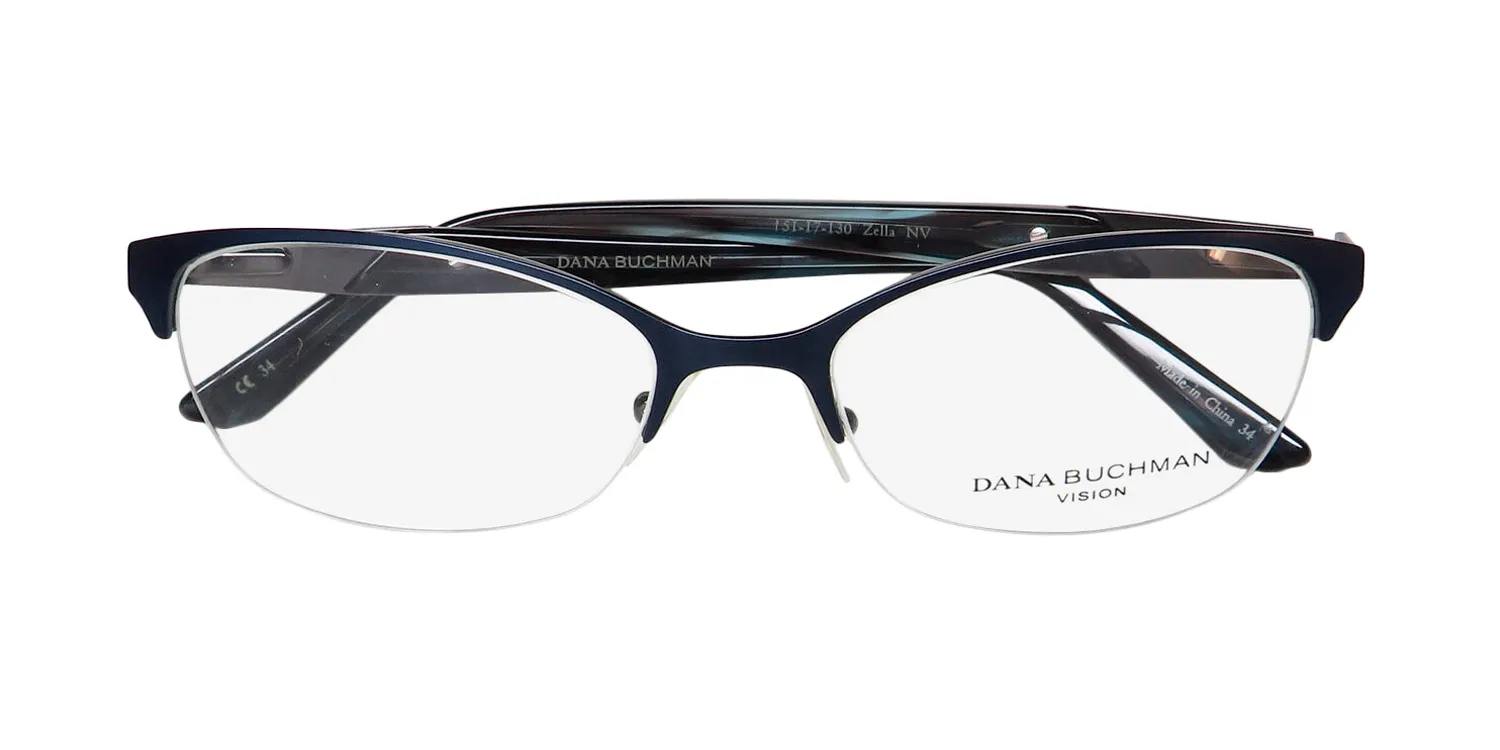 Dana Buchman Zella nv Eyeglasses Navy 51mm 2