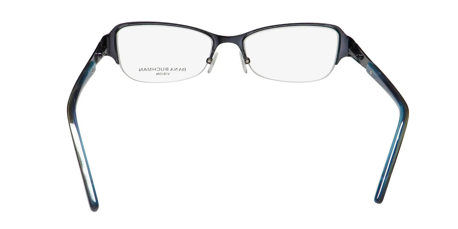 Dana Buchman Kathleen bk Eyeglasses Black 51mm 5