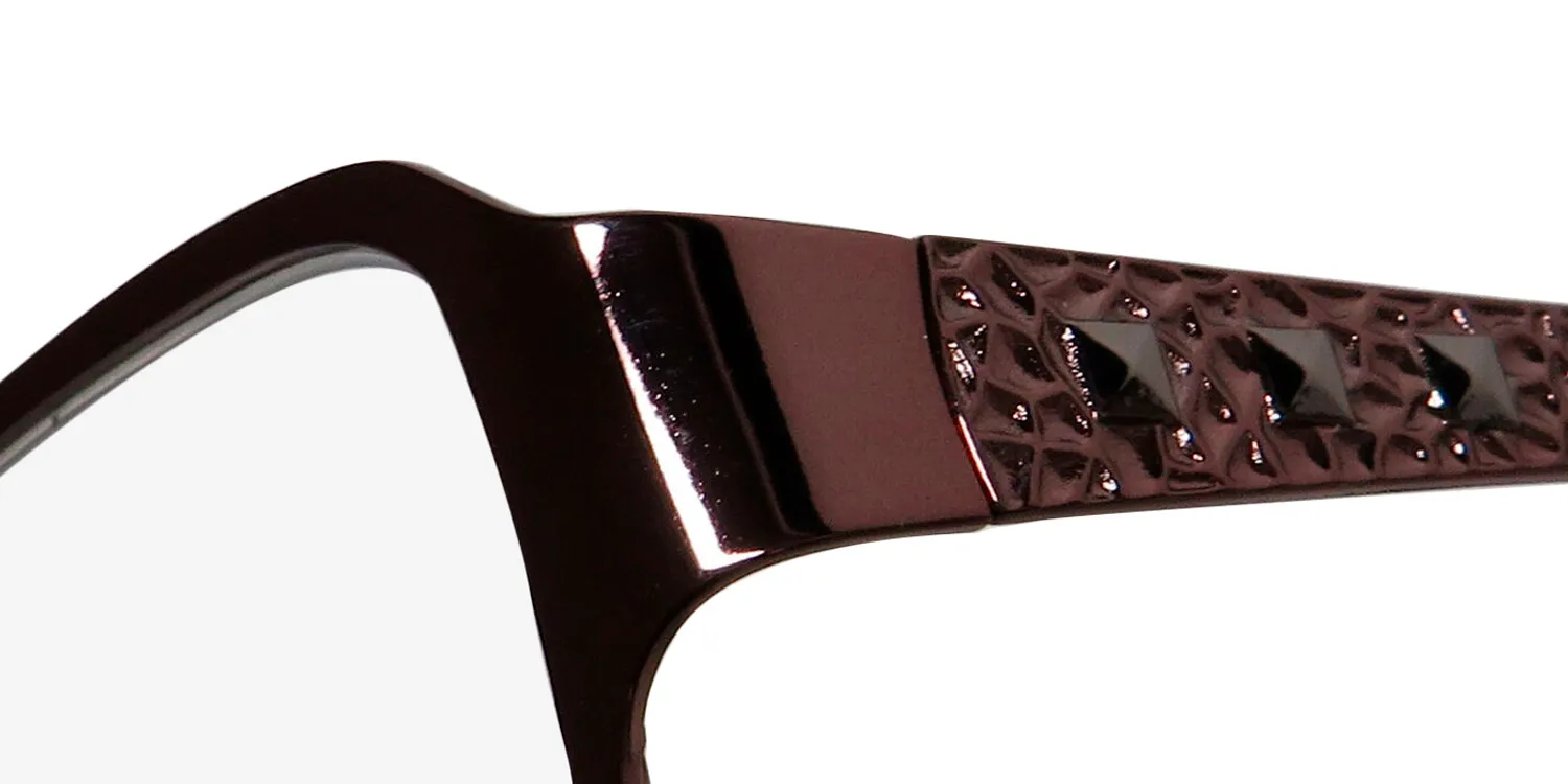 Dana Buchman Kathleen br Eyeglasses Brown 51mm 6