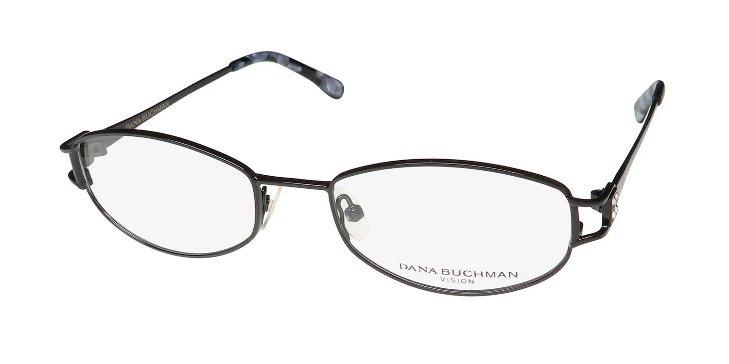 Dana Buchman Estelle bk Eyeglasses Black 50mm