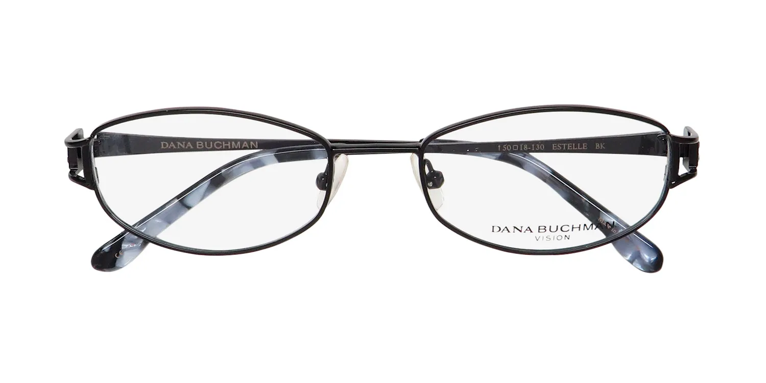 Dana Buchman Estelle bk Eyeglasses Black 50mm 2