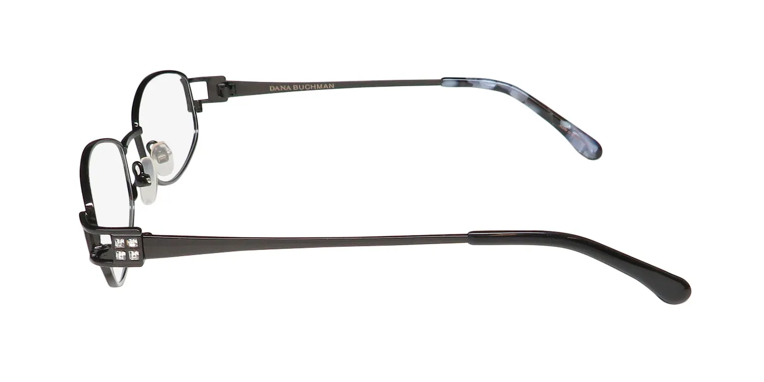 Dana Buchman Estelle bk Eyeglasses Black 50mm 4
