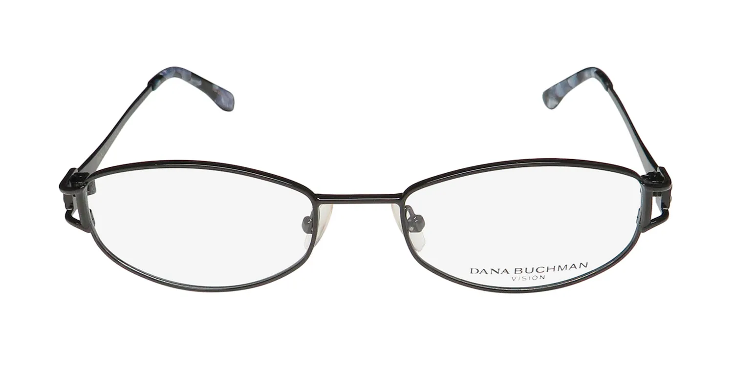 Dana Buchman Estelle bk Eyeglasses Black 52mm 3