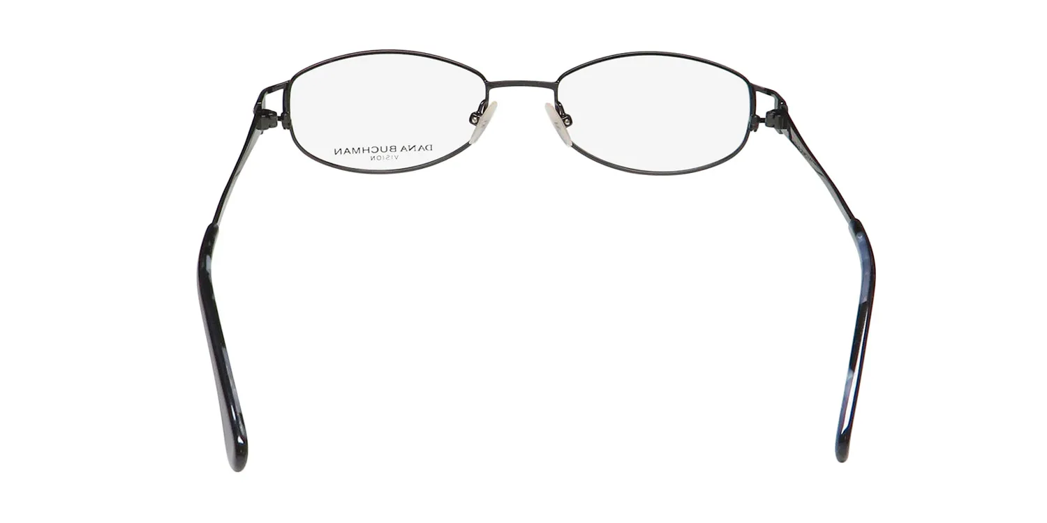 Dana Buchman Estelle bk Eyeglasses Black 52mm 5