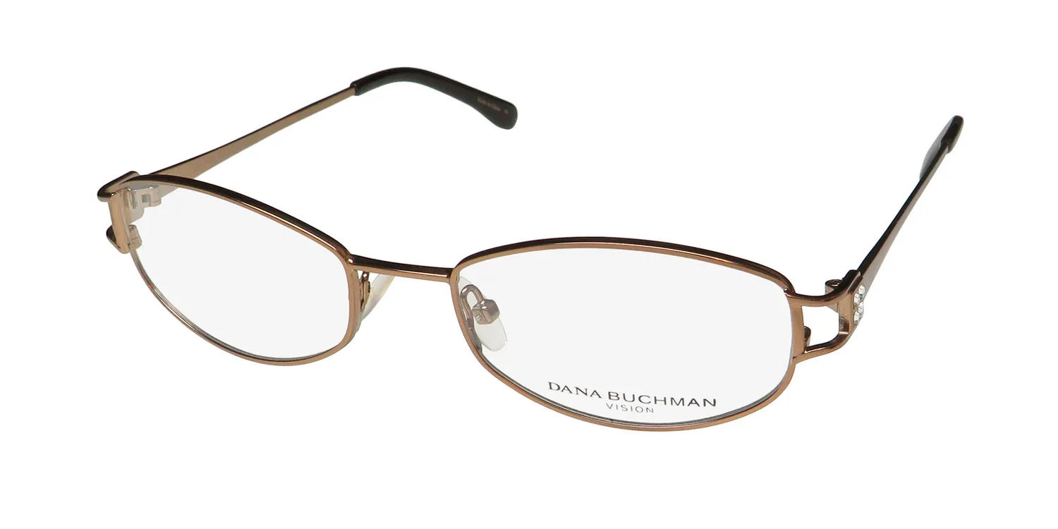 Dana Buchman Estelle br Eyeglasses Brown 50mm