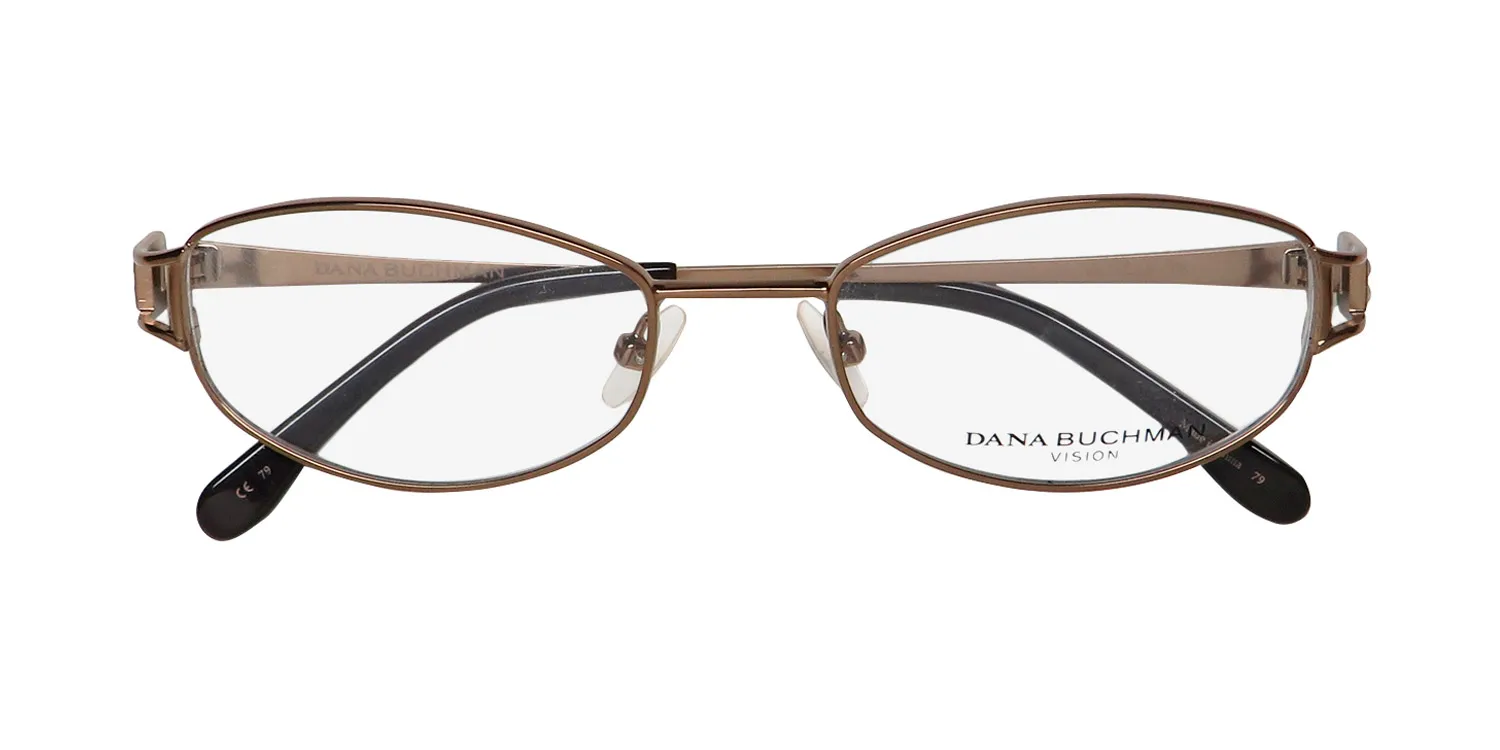 Dana Buchman Estelle br Eyeglasses Brown 50mm 2