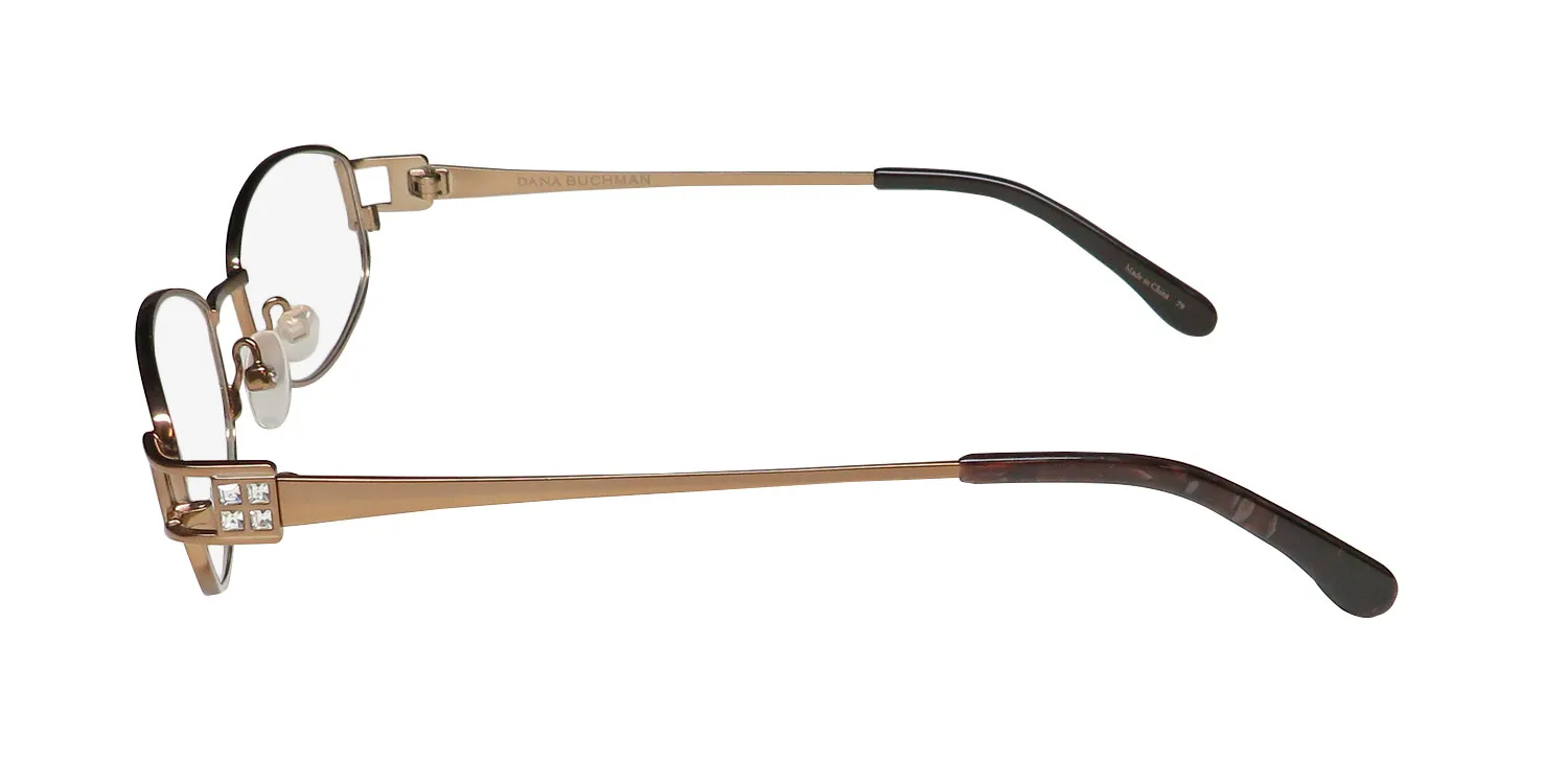 Dana Buchman Estelle br Eyeglasses Brown 50mm 4