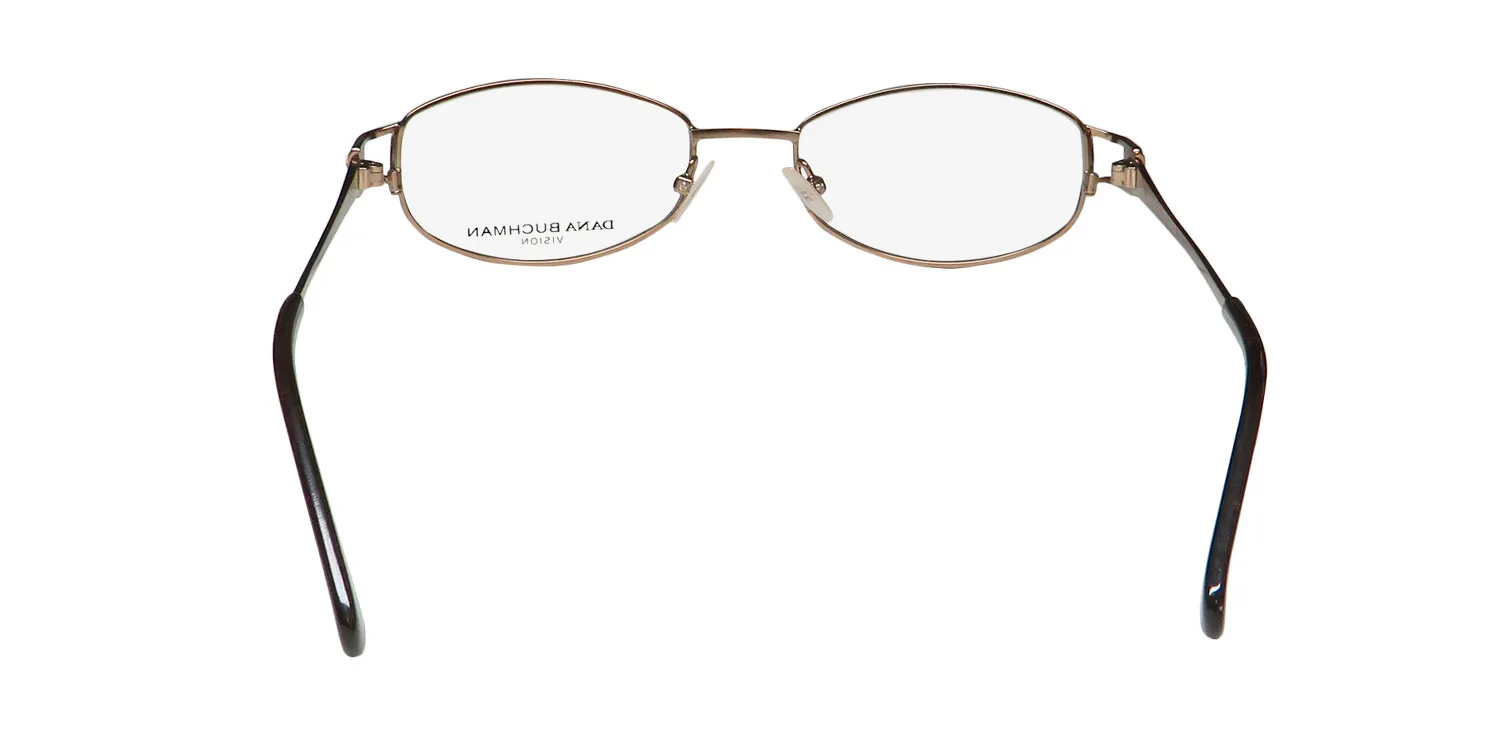 Dana Buchman Estelle br Eyeglasses Brown 50mm 5