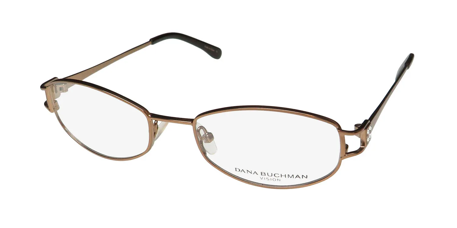Dana Buchman Estelle br Eyeglasses Brown 52mm