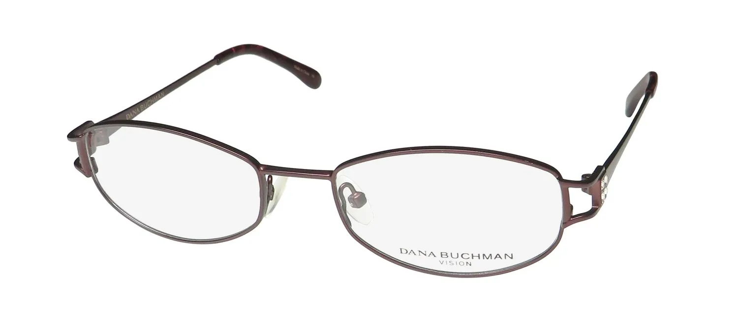 Dana Buchman Estelle bu Eyeglasses Burgundy 50mm