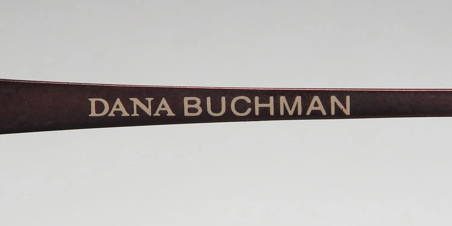 Dana Buchman Estelle bu Eyeglasses Burgundy 50mm 7