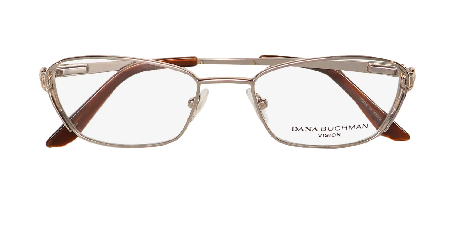 Dana Buchman Isha yg Eyeglasses Gold 48mm 2