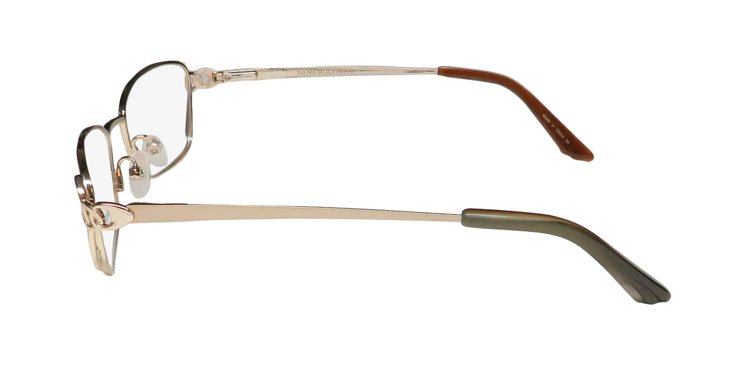 Dana Buchman Isha yg Eyeglasses Gold 48mm 4