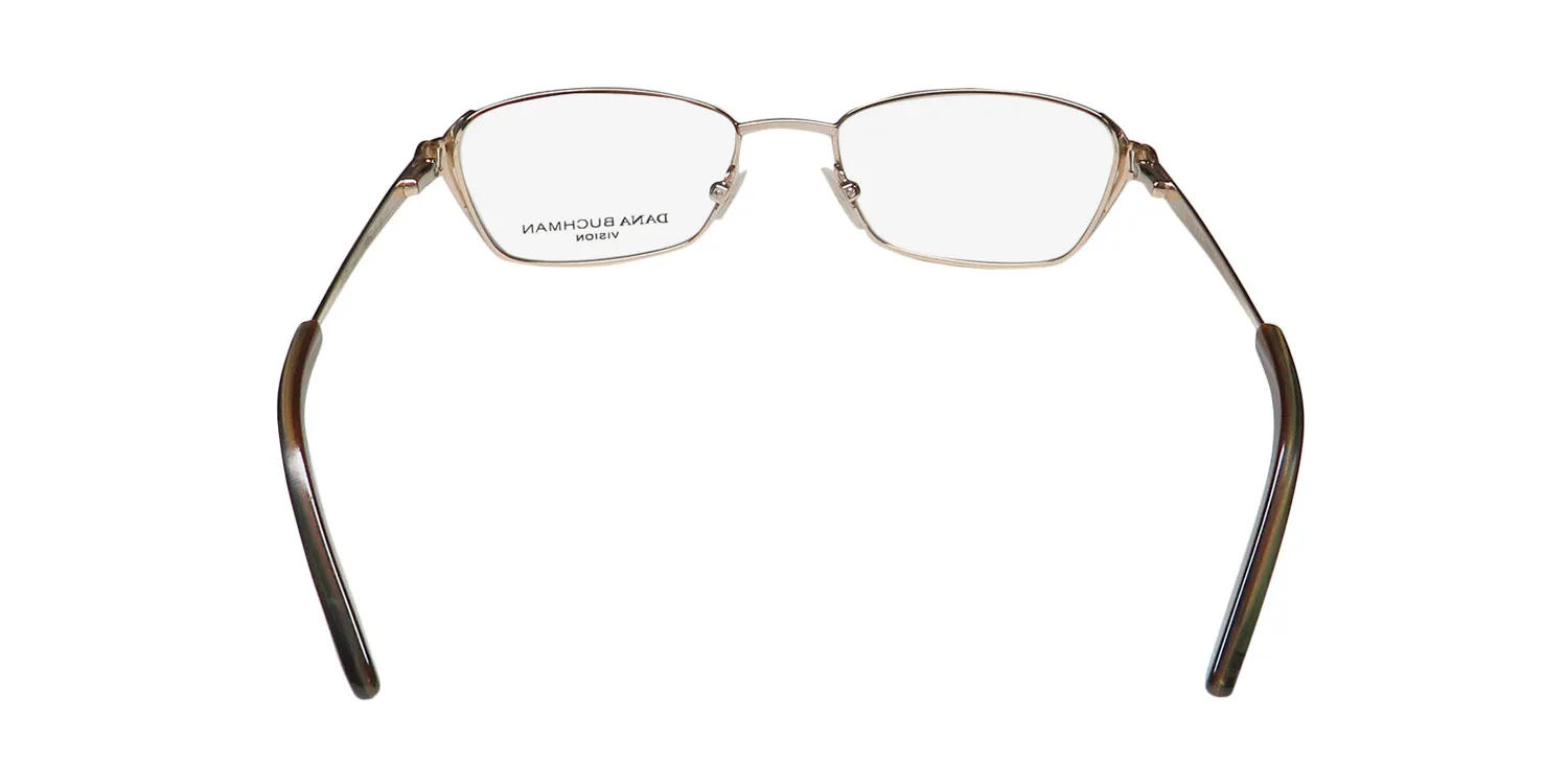 Dana Buchman Isha yg Eyeglasses Gold 48mm 5