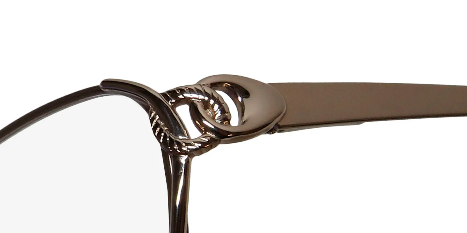 Dana Buchman Isha yg Eyeglasses Gold 48mm 6