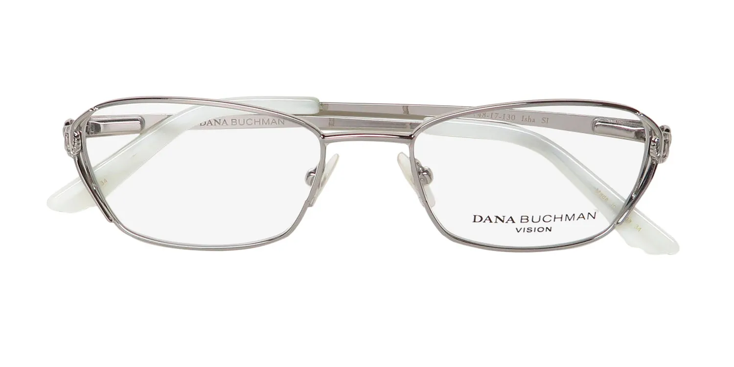 Dana Buchman Isha si Eyeglasses Silver 48mm 2