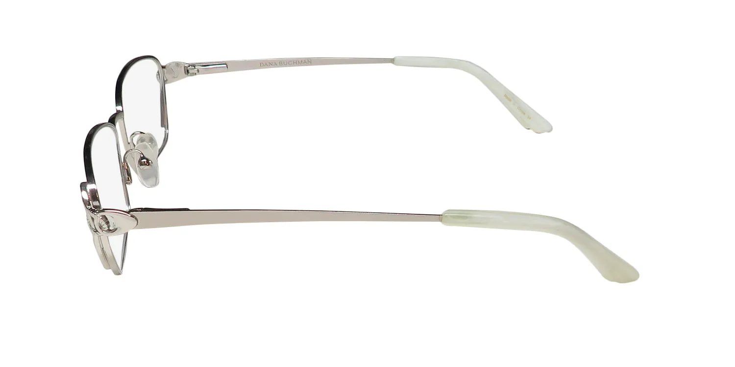 Dana Buchman Isha si Eyeglasses Silver 48mm 4