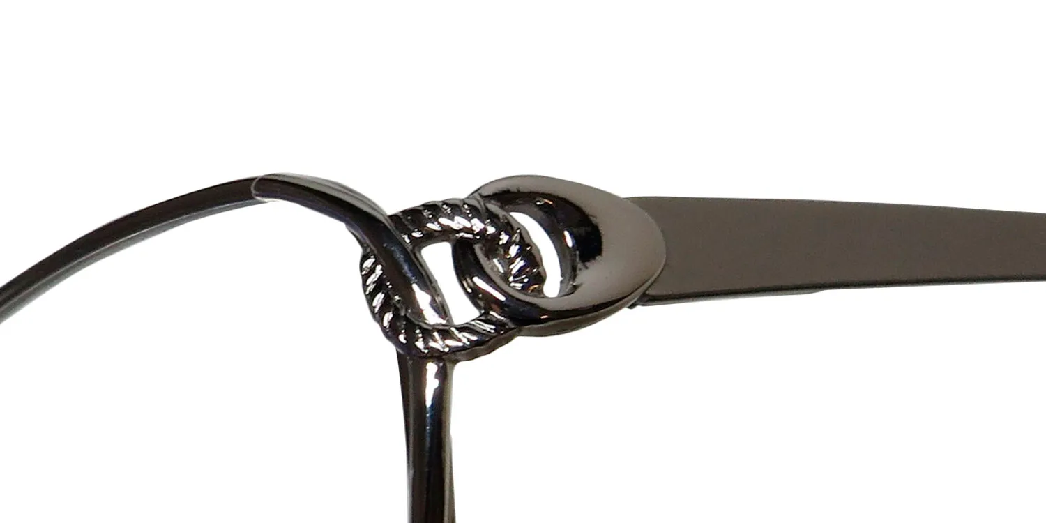 Dana Buchman Isha si Eyeglasses Silver 48mm 6