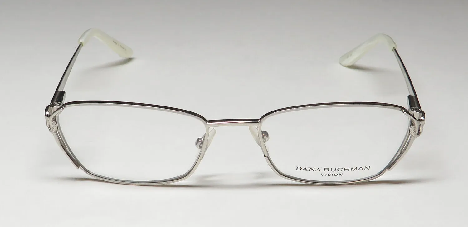 Dana Buchman Isha si Eyeglasses Silver 50mm 3