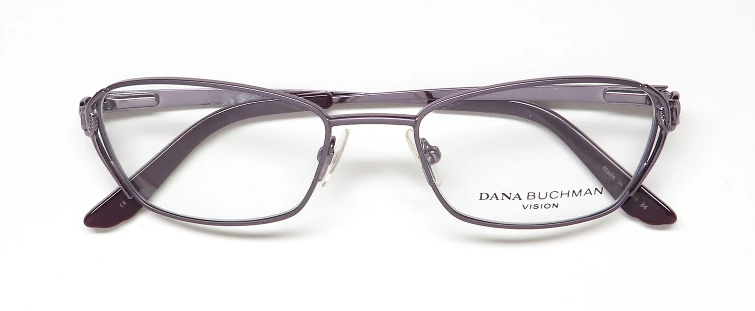 Dana Buchman Isha li Eyeglasses Lilac 48mm 2