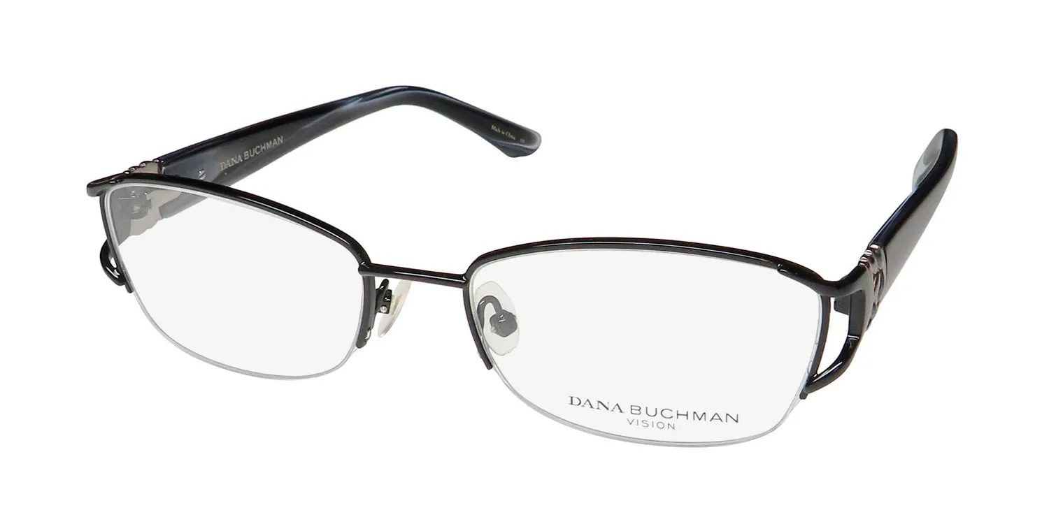 Dana Buchman Jannah bk Eyeglasses Black 51mm