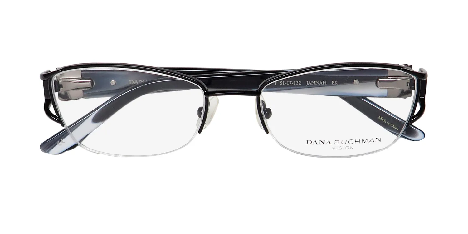 Dana Buchman Jannah bk Eyeglasses Black 51mm 2