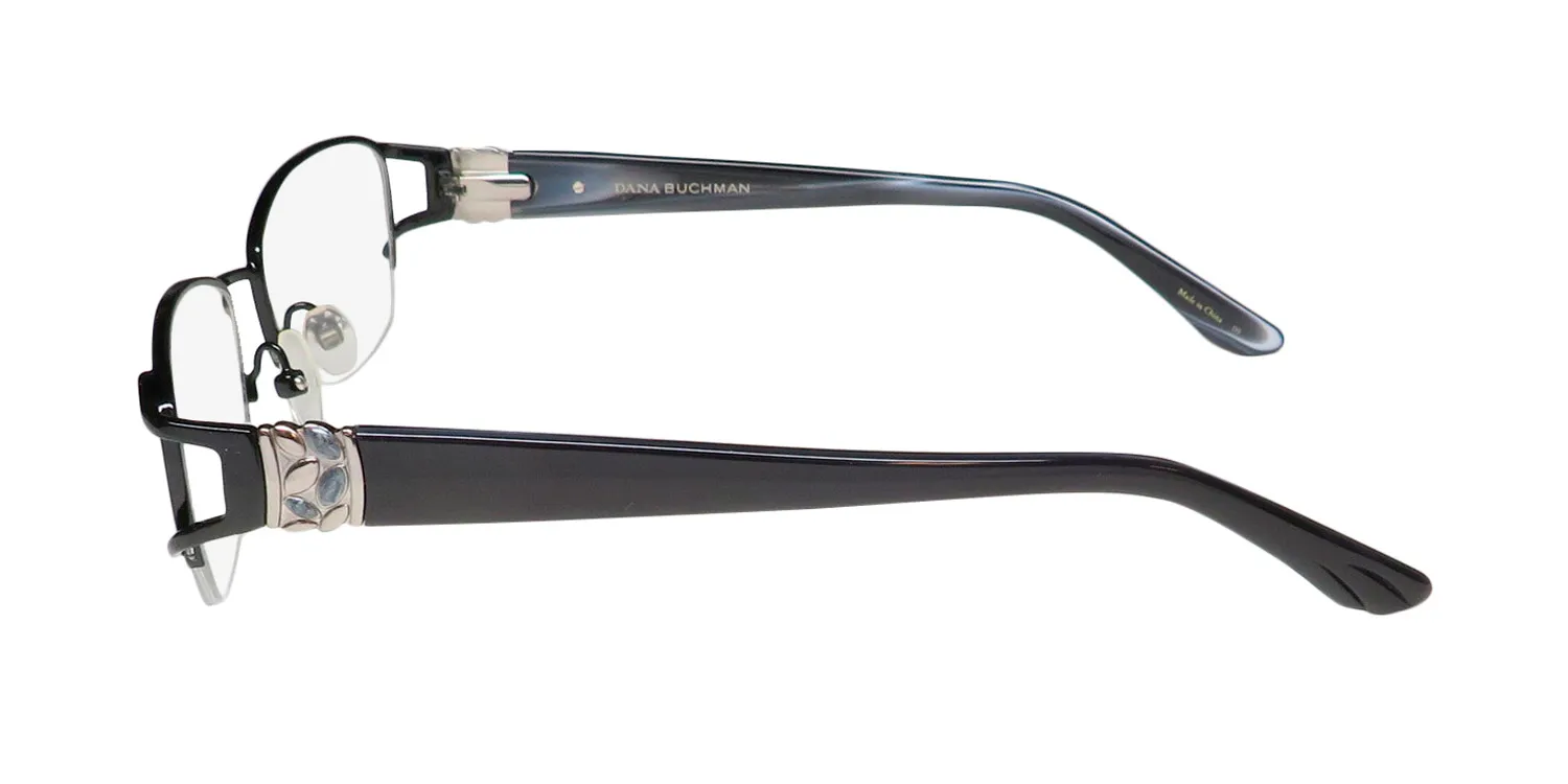 Dana Buchman Jannah bk Eyeglasses Black 51mm 4